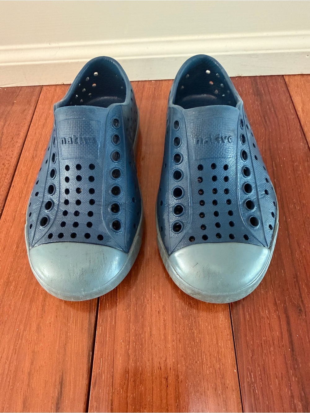 Native Slip-On Sneakers in Navy Blue